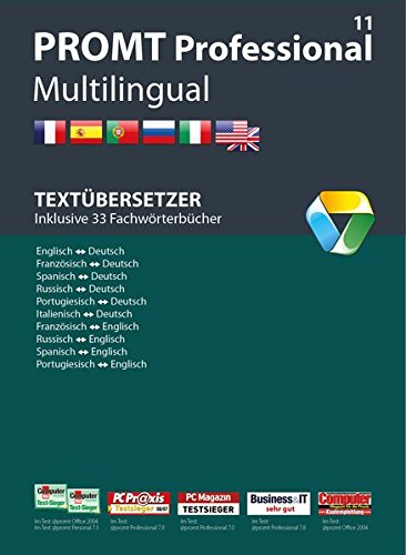 Promt Language PROMT Professional 11 Multilingual: Preisgekröntes Übersetzungsprogramm